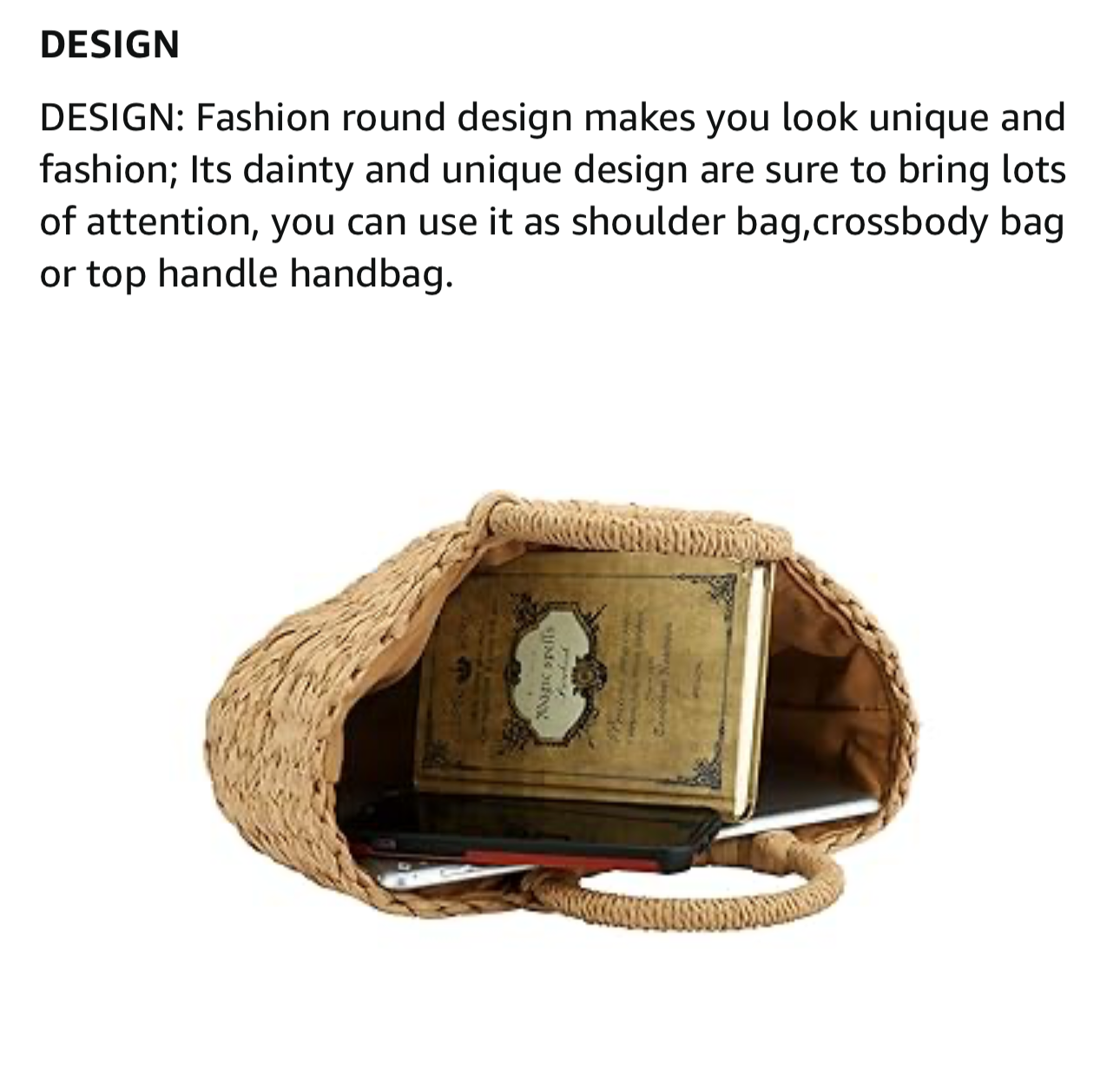 Straw bag