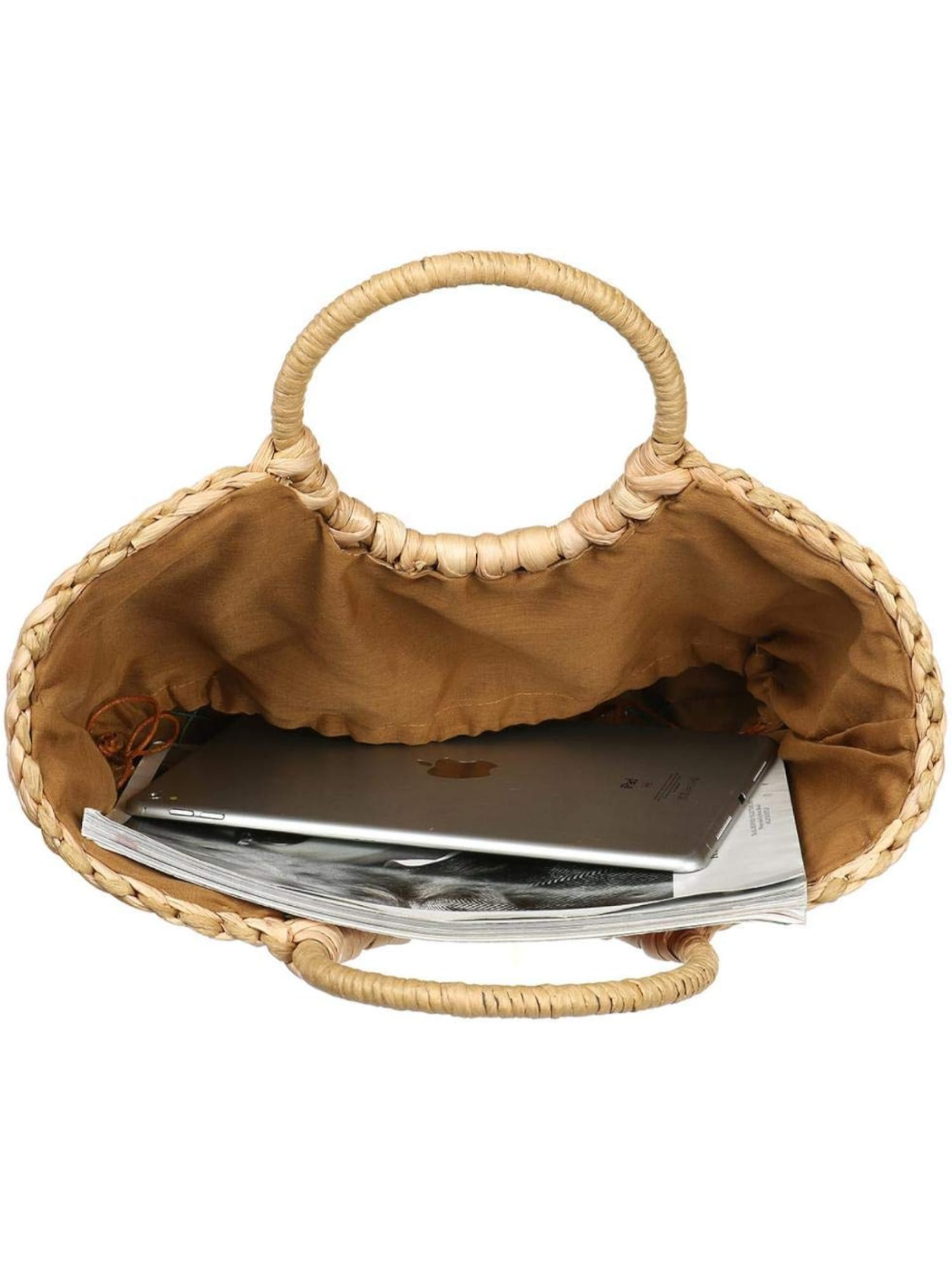 Straw bag